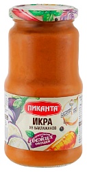 Икра  ПИКАНТА из баклажанов ст/б 520г
