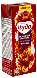 Коктейль молочный ЧУДО грильяж бзмж 2% 200мл
