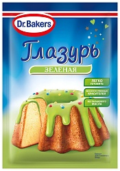 Глазурь ДОКТОР БЕЙКЕРС зеленая м/у 90г