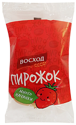 Пирожок ВОСХОД с клубничной начинкой 70г