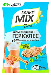 Геркулес ГУДВИЛЛ отруби и лен карт/уп 380г