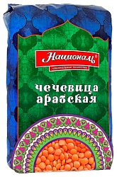 Чечевица НАЦИОНАЛЬ Арабская красная м/у 450г