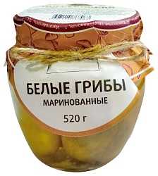 Грибы ПОГРЕБОКПРО белые маринованные 500г