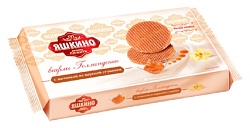 Вафли ЯШКИНО Голландские с вареной сгущенкой 290г