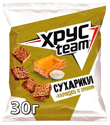 Сухарики ХРУСТИМ холодец с хреном 30г