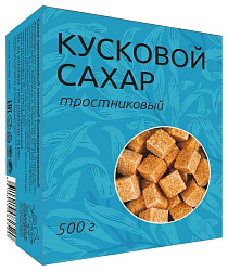 Сахар ОТЛИЧНАЯ КУХНЯ Тростниковый кусковой карт/уп 500г