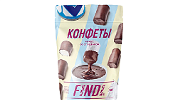 Конфеты ФИНДИ Кокос со сгущенкой в шоколадной глазури 150г