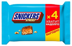 Батончик СНИКЕРС криспер 160г