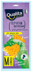Перчатки латексные КВАЛИТА суперчувствительные M
