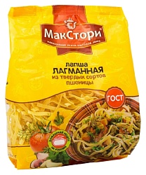 Мак.изделия  МАКСТОРИ Лапша лагманная м/у 200г