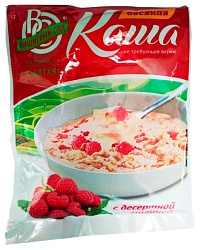 Каша овсяная ВИШНЕВЫЙ САД малина со сливками м/у 45г