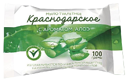 Мыло туалетное КРАСНОДАРСКОЕ Алоэ 100г