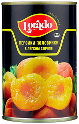 Персики ЛОРАДО половинки ж/б 425мл