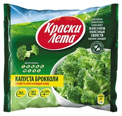 Смесь КРАСКИ ЛЕТА брокколи с/м 400г