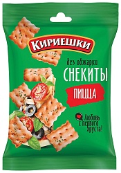 Снекиты КИРИЕШКИ пицца 60г