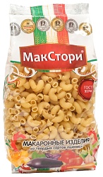 Мак.изделия МАКСТОРИ Рожки м/у 400г