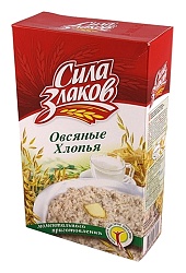Овсяные хлопья КУНЦЕВО Сила злаков варочные карт/уп 400г