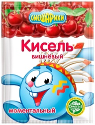 Кисель ТРАПЕЗА Смешарики вишневый моментальный м/у 20г