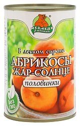 Абрикосы МЕДВЕДЬ ЛЮБИМЫЙ ж/б 425мл