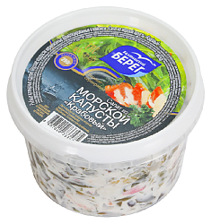 Салат из морской капусты БАЛТИЙСКИЙ БЕРЕГ Крабовый 250г