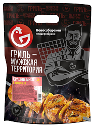 Шашлык куриный НПФ из красного мяса в маринаде охл 1кг