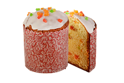 Кулич творожный с цукатами 400г