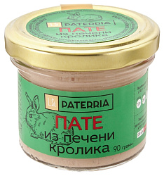 Пате ПАТТЕРИЯ из печени кролика 90г