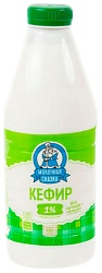 Кефир МОЛОЧНАЯ СКАЗКА бзмж 1% пэт 930г