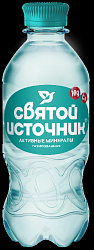 Вода СВЯТОЙ ИСТОЧНИК Активные минералы газированная 0.33л