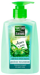 Жидкое мыло ЧИСТАЯ ЛИНИЯ Двойное увлажнение 520мл