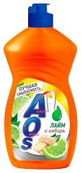 Средство для мытья посуды АОС Лайм имбирь 450мл