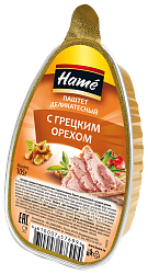 Паштет ХАМЕ с грецким орехом л/у 105г