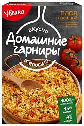 Гарнир УВЕЛЬСКИЕ КРУПЫ овощной плов карт/уп 300г