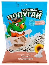 Семечки ЗЕЛЕНЫЙ ПОПУГАЙ белые соленые 100г
