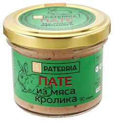 Пате ПАТТЕРИЯ из мяса кролика 90г