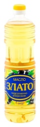 Масло подсолнечно-оливковое ЗЛАТО пэт 1л