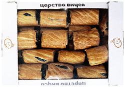 Печенье ЦАРСТВО ВКУСА Рулет черемуха 500г