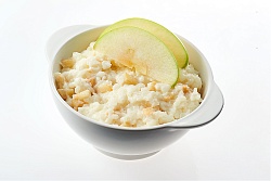 Каша рисовая молочная с яблоками 300г