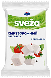 Сыр творожный САВУШКИН сливочный для салата бзмж 50% 250г