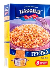 Гречневая крупа ПАССИМ карт/уп 8*100г