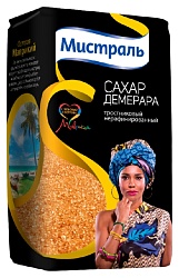 Сахар МИСТРАЛЬ Демерара м/у 1кг