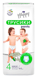 Подгузники-трусики БЕЛЛА ХЭППИ Макси 8-14кг 44шт