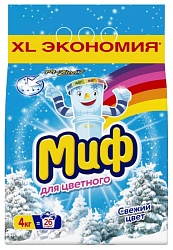 Стиральный порошок МИФ Свежий цвет автомат 4000г