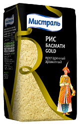 Рис МИСТРАЛЬ Басмати голд м/у 500г