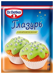Глазурь сахарная ДОКТОР ОЕТКЕР зеленая м/у 100г
