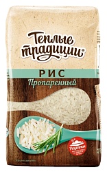 Рис ТЕПЛЫЕ ТРАДИЦИИ длиннозерный пропаренный м/у 900г