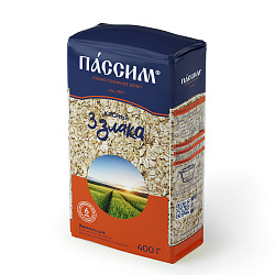 Хлопья ПАССИМ 3 злака м/у 400г