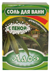 Соль для ванн БАХТАШ Алоэ с пеной 400г