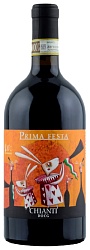 Вино ПРИМА ФЕСТА Кьянти красное сух 12% ст/б 0.75л