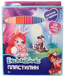 Пластилин ЦЕНТРУМ Чародеи 10цв